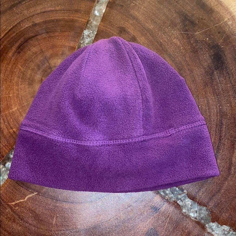 Academy Purple fleece beanie One Size Fits All​